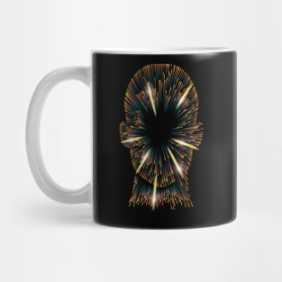 light man illustration Mug